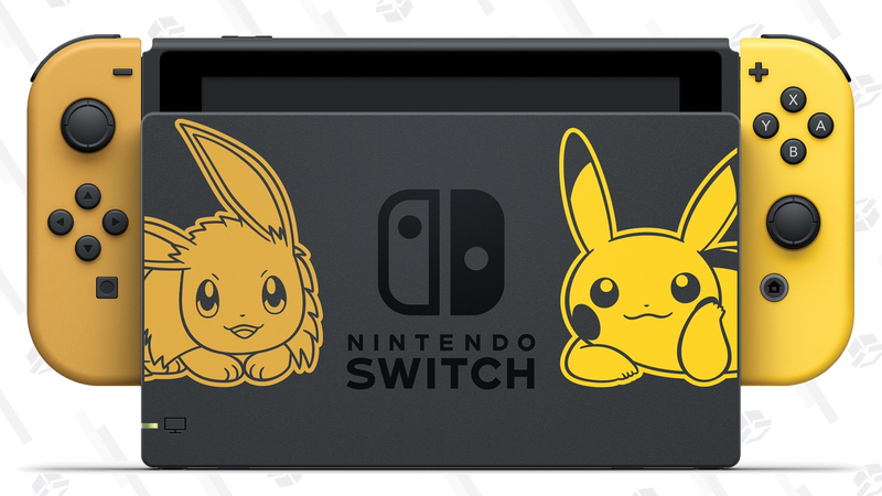 Preorder Pikachu Edition Nintendo Switch Bundle | $400 | AmazonPreorder Eevee Edition Nintendo Switch Bundle | $400 | Amazon